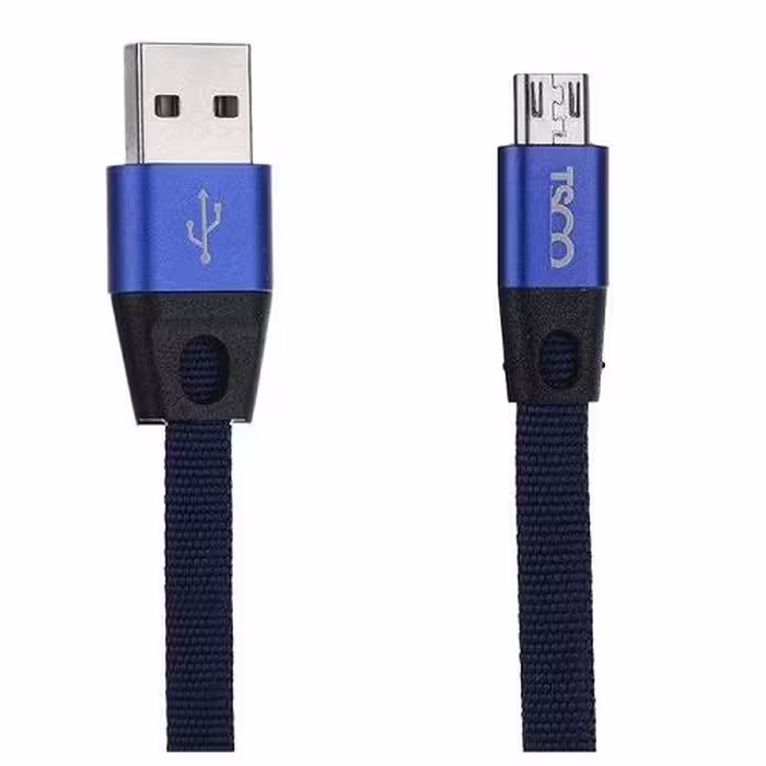 کابل تبدیل USB به microUSB تسکو مدل TC-A22 طول 1 متر