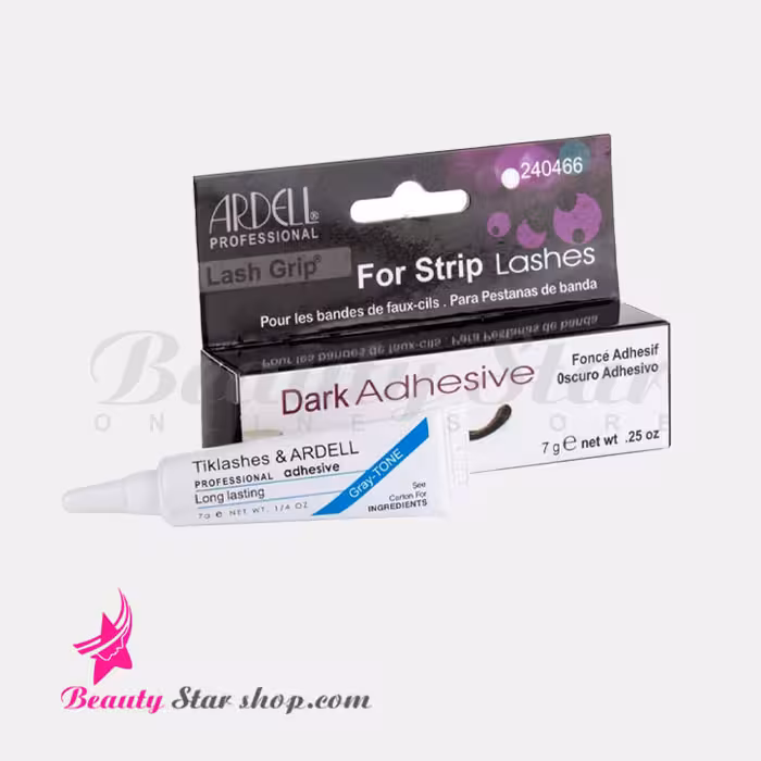 چسب مژه گیاهی لاتکس طوسی آردل مناسب چشمان حساس