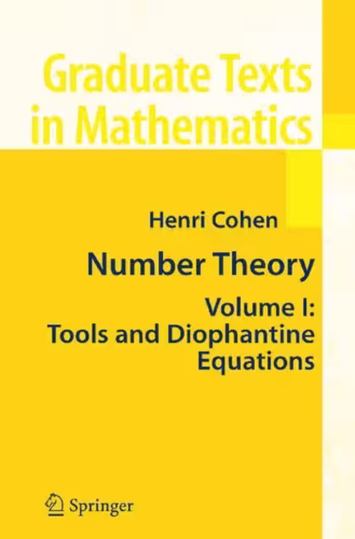 خرید و دانلود نسخه کامل کتاب Number Theory Volume I: Tools and Diophantine Equations