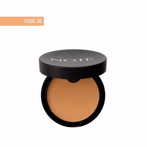پنکک چرب کد 02 (Natural Beige) لومینوس سیلک نوت Note