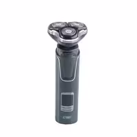 ست ماشین اصلاح موی صورت و بینی شارژی جی دبلیو مدل GW-9936B، اصلاح به صورت صفر زن، خط زن و حجم زن، منبع انرژی با باتری، تکنولوژی اصلاح به صورت برش چرخشی، اندازه اصلاح 0.1 میلی‌متر، مدت زمان شارژ 60 دقیقه و مدت زمان استفاده پس از شارژ 150 دقیقه، ضد آب | کالا مکس