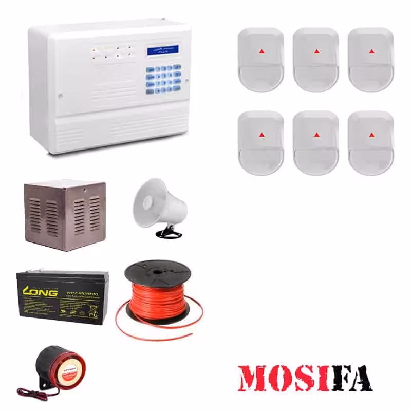 پکیج دزدگیر اماکن فایروال F10 مدل FN6