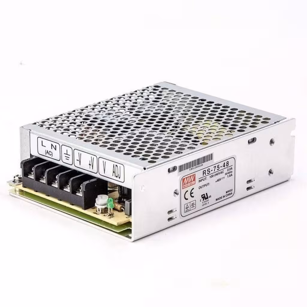 منبع تغذیه مینول سری RS-75-48