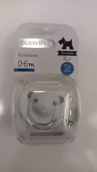 پستانک پیچازی آناتومیک 0-6 ماه آبی سواوینکس Suavinex