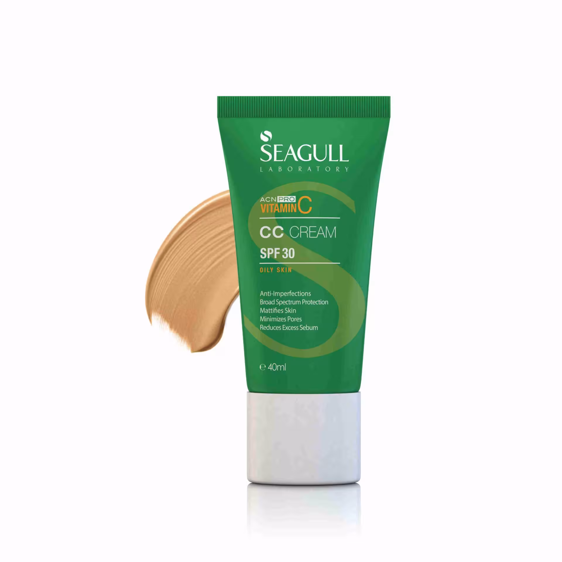 ضد افتاب رنگی سی گل متعادل کننده چربی پوست SPF30