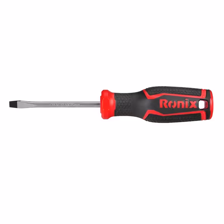 پیچ گوشتی دوسو 5×75 پلاستیکی دو رنگ رونیکس RH-2741
