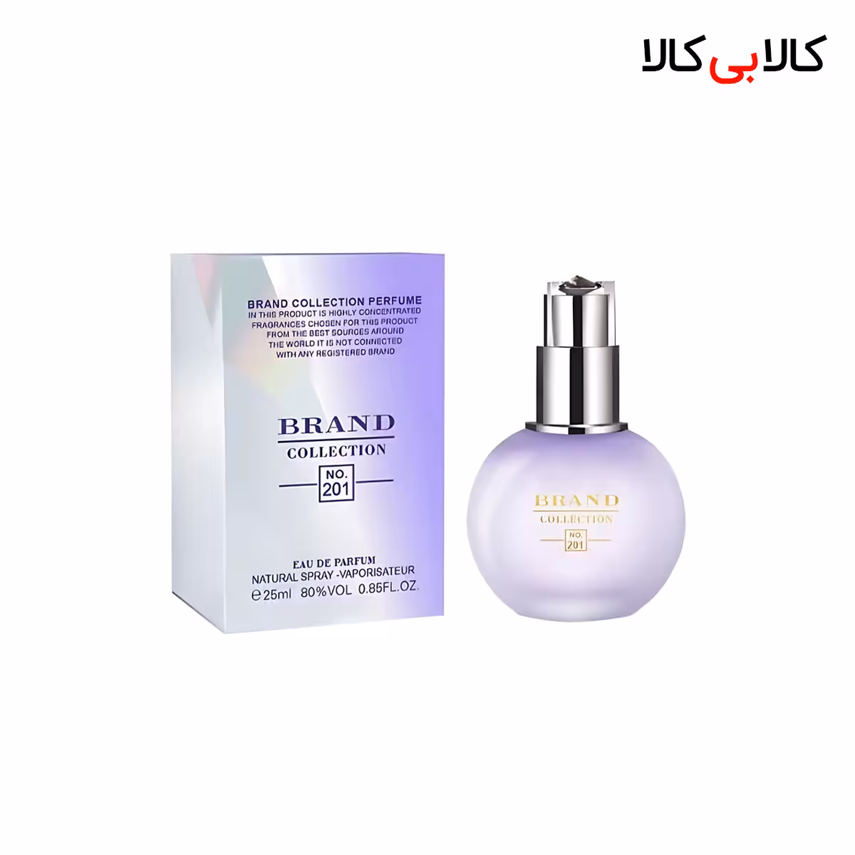 عطر جیبی برند کالکشن کد NO 201 زنانه حجم 25 میلی لیتر