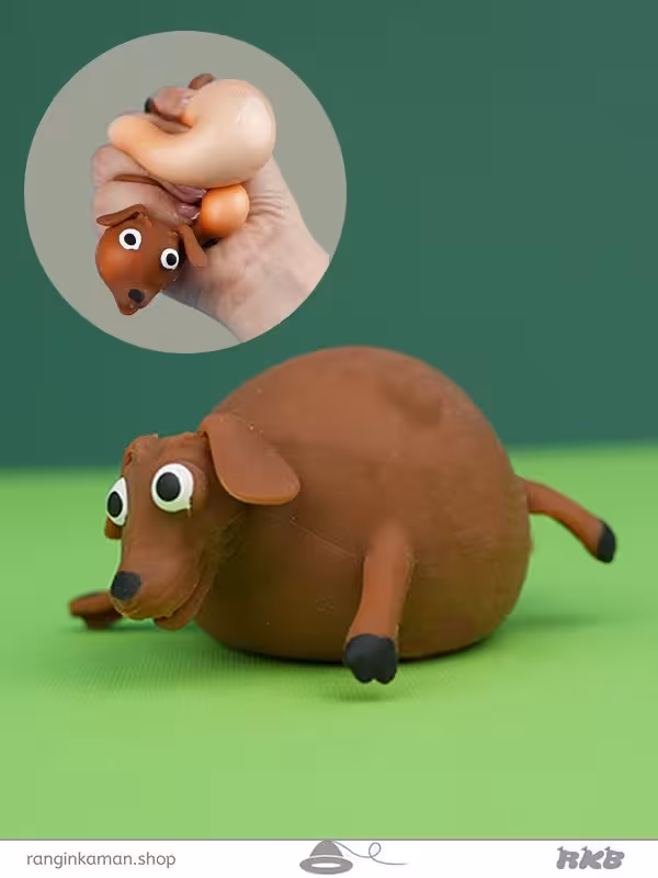 فیجت سگ گله خامه ای Dog fidget