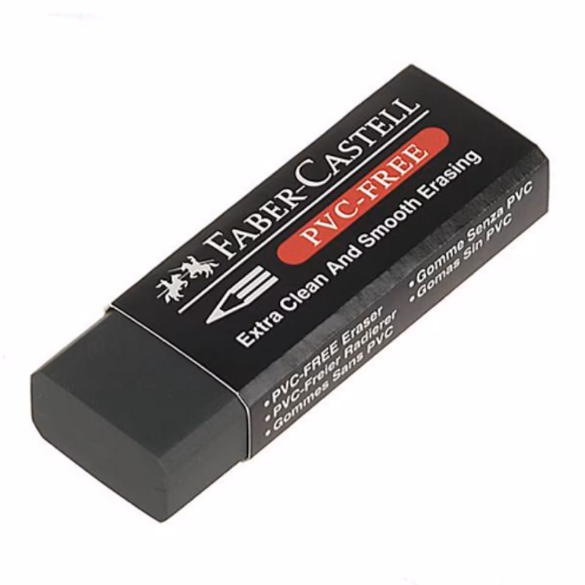 پاک کن مستطیلی مشکی محصول برند فابر کاستل (سایز بزرگ) 