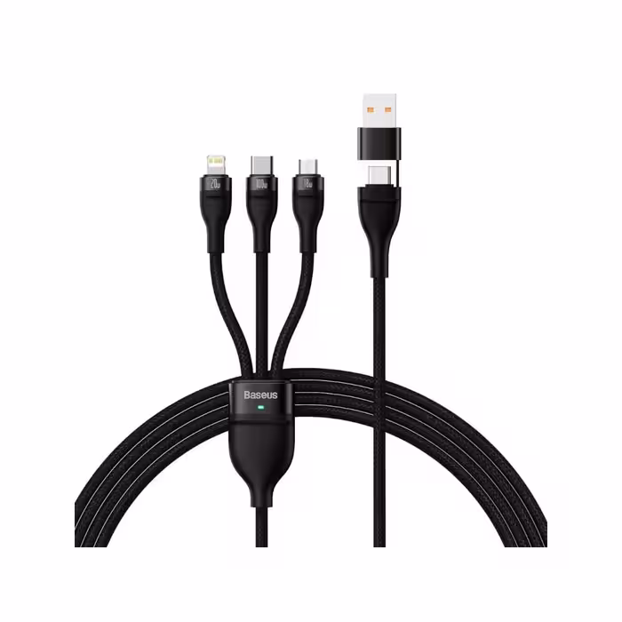 کابل فست شارژ بیسوس Baseus Flash Series Fast Charging Cable CASS0301 طول 1.2 متر و توان 100W