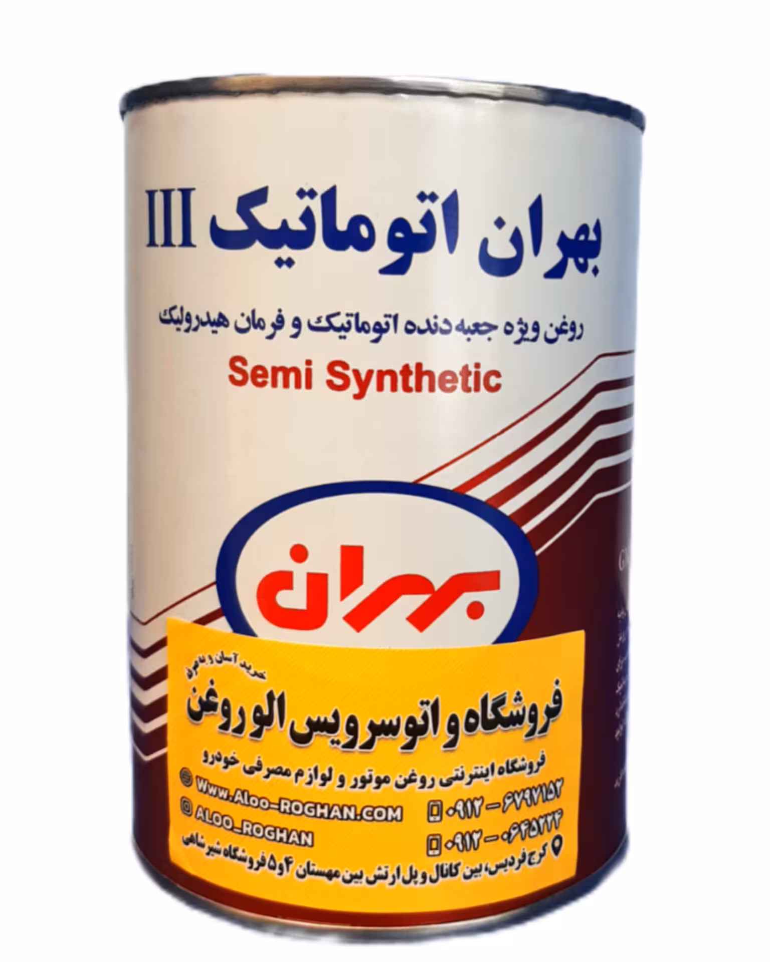 روغن گیربکس بهران اتوماتیک ATF سه خط (یک لیتری)