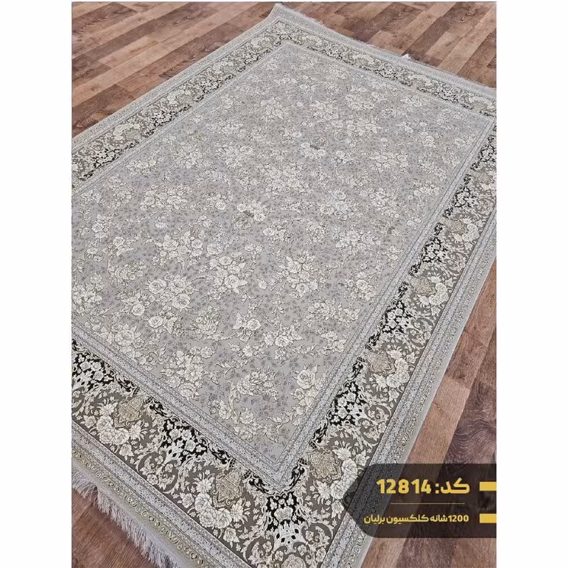 فرش ماشینی 1200شانه تراکم3600سایز9متری کد12814(باارسال رایگان)