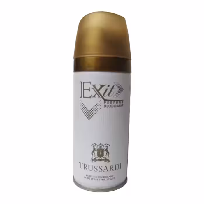 اسپری بدن زنانه اگزیت مدل TRUSSARDI حجم 150 میلی لیتر