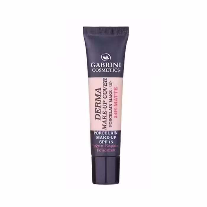 کرم پودر مات گابرینی 24 ساعته مدل درما GABRINI DERMA 24H MATTE SPF 15 – 40 ML
