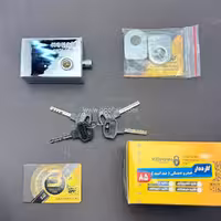 قفل کتابی کهن مدل گارد دار کلید سولکسی سایز 85