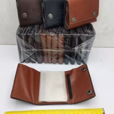 جلد عابر جا پولی دار دو دکمه 10برگ