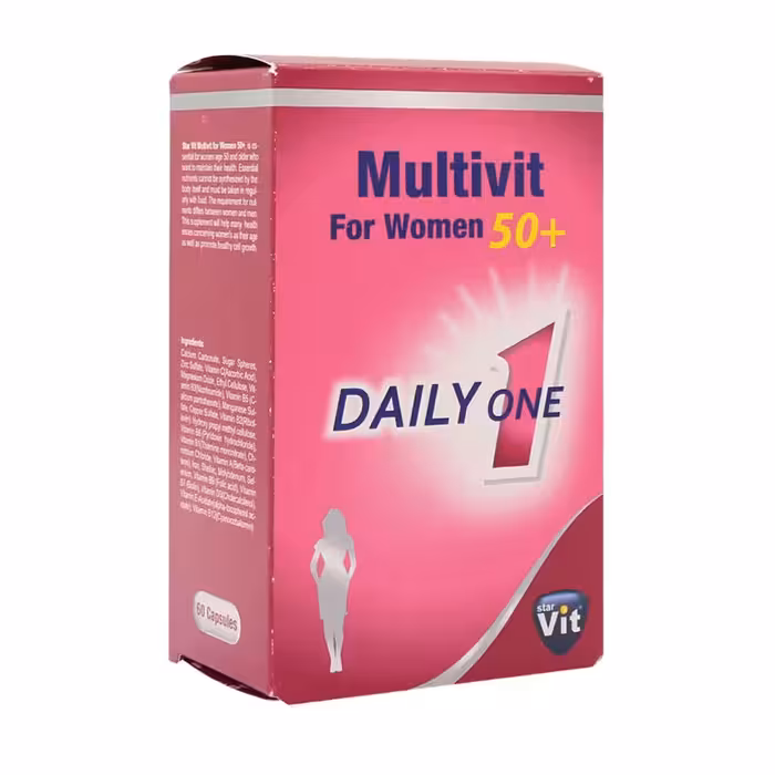 کپسول مولتی ویت بانوان بالای 50 سال استار ویت