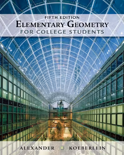 خرید و دانلود نسخه کامل کتاب Elementary Geometry for College Students, (5th Edition)
