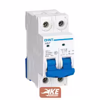 کلید مینیاتوری AC دو پل 25 آمپر 6kA چینت سری NB7
