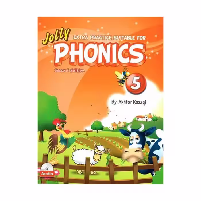 Extra Practice Suitable For Jolly Phonics 5 Second Edition اکسترا پرکتیس سوتبل فور جولی فونیکس پنج