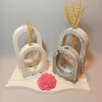 گلجا طرح آلا دو عددی همراه با شیشه