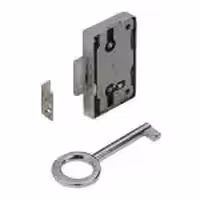 قفل ویترینی هتیچ  مدل 89085                     سایز 40 میلی متر   نقره ای