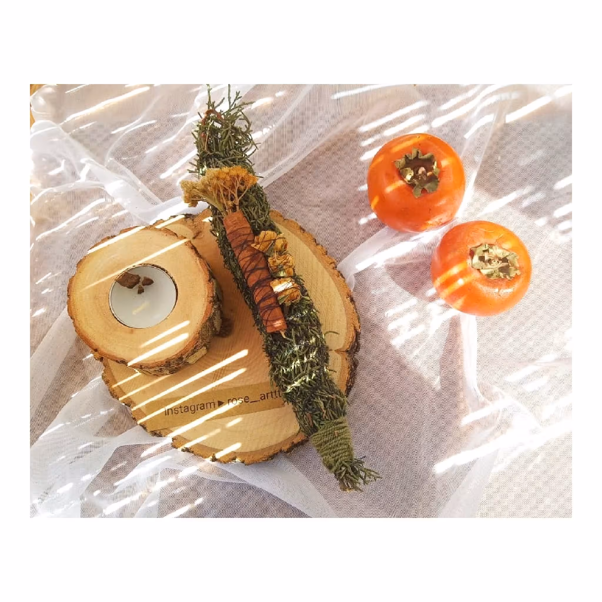 پک دکوری و کاربردی با شمع و اسماج