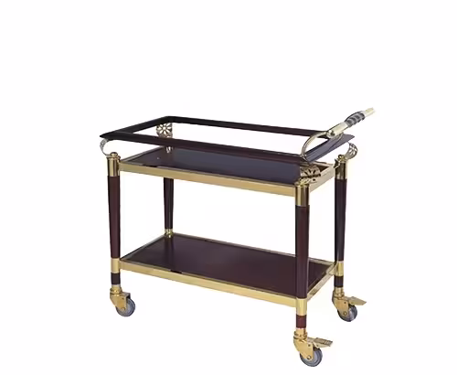 ترولی هتلی طلایی دوطبقه