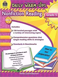 کتاب Daily warm-up Reading grade 5