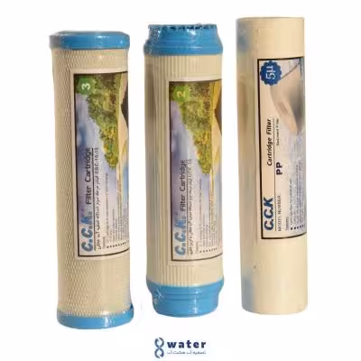 پک فیلتر سی سی کا 3 مرحله ای دستگاه تصفیه آب - 6 ماهه cck شیراز