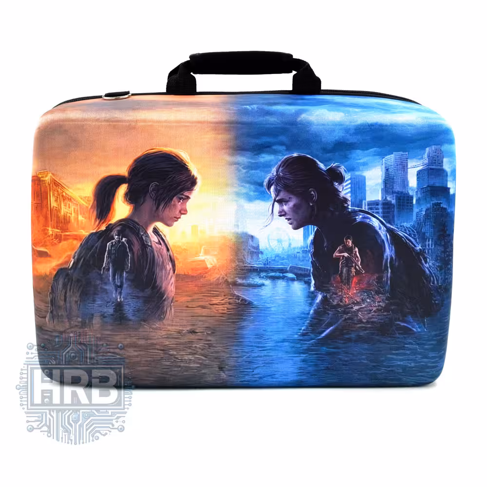 کیف کنسول PS5 اسلیم طرح The Last Of Us - سه کاره