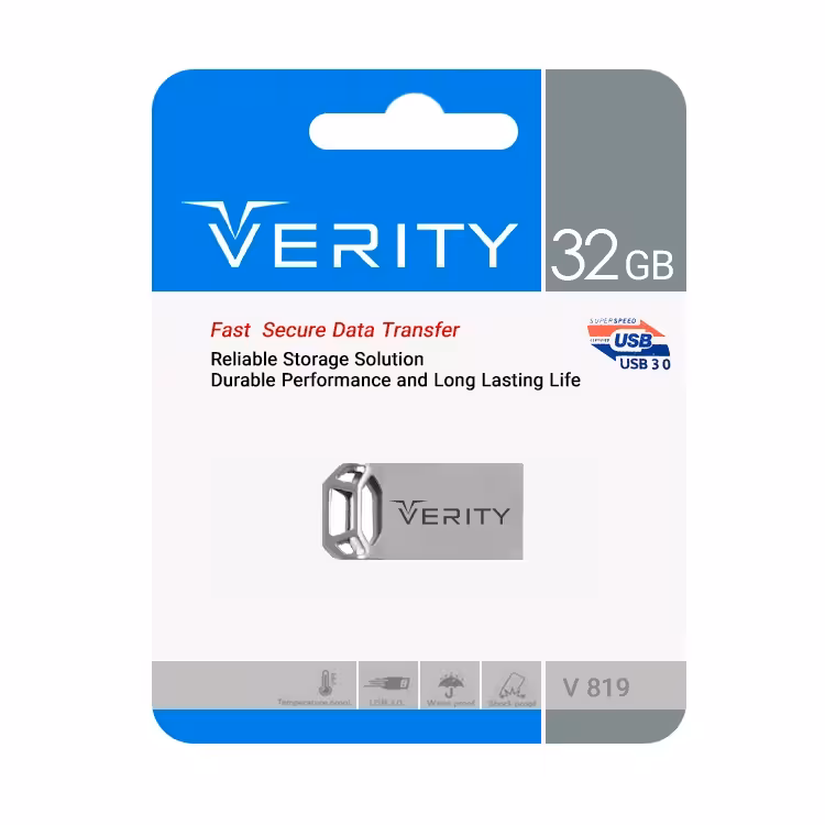 فلش 32 گيگ VERITY مدل USB3.0 V819