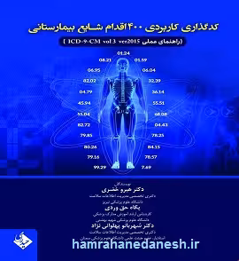 کتاب کد گذاری کاربردی 400 اقدام شایع بیمارستانی