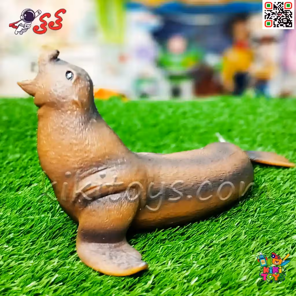 فیگور شیر دریایی اسباب بازی سیلیکونی نرم Sea Lion