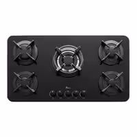 اجاق گاز صفحه ای شیشه ای بیمکث مدل MG 5091 مشکی