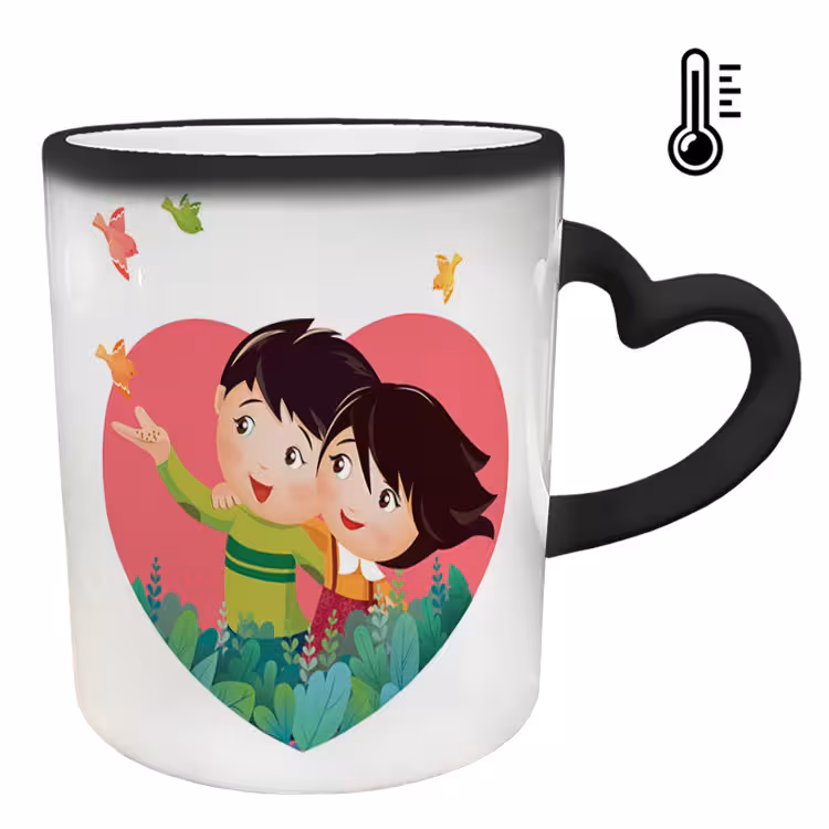 خرید ماگ-لیوان حرارتی  دسته ساده  عاشقانه کد 223