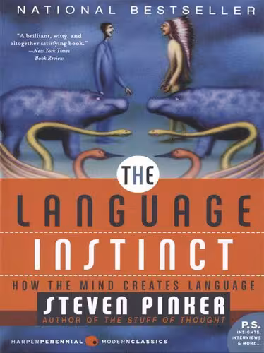 خرید و دانلود نسخه کامل کتاب The Language Instinct: How The Mind Creates Language