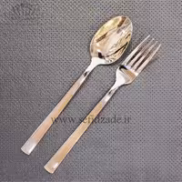 قاشق چنگال استیل لوکا مدل شیکاگو 12 پارچه