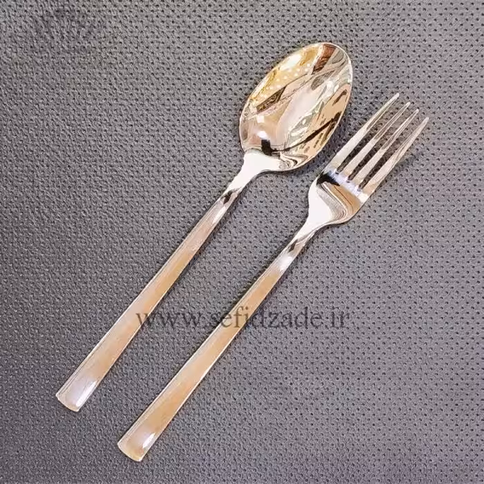 قاشق چنگال استیل لوکا مدل شیکاگو 12 پارچه