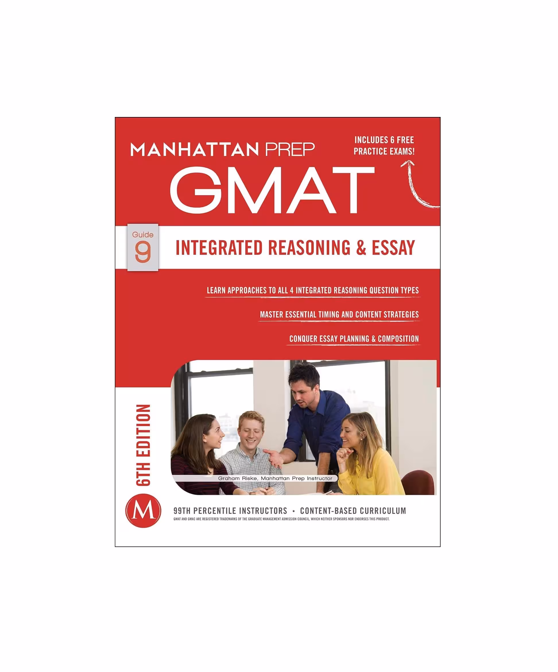 کتاب GMAT Integrated Reasoning and Essay Manhattan Prep جی مت اینتگریتد ریزنینگ اند ایسی