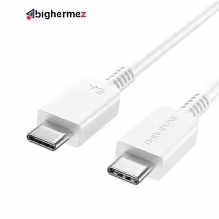 کابل شارژ دوسر TYPE-C بروفون مدل BX69 100W به طول 1 متر