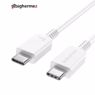 کابل شارژ دوسر TYPE-C بروفون مدل BX69 100W به طول 1 متر