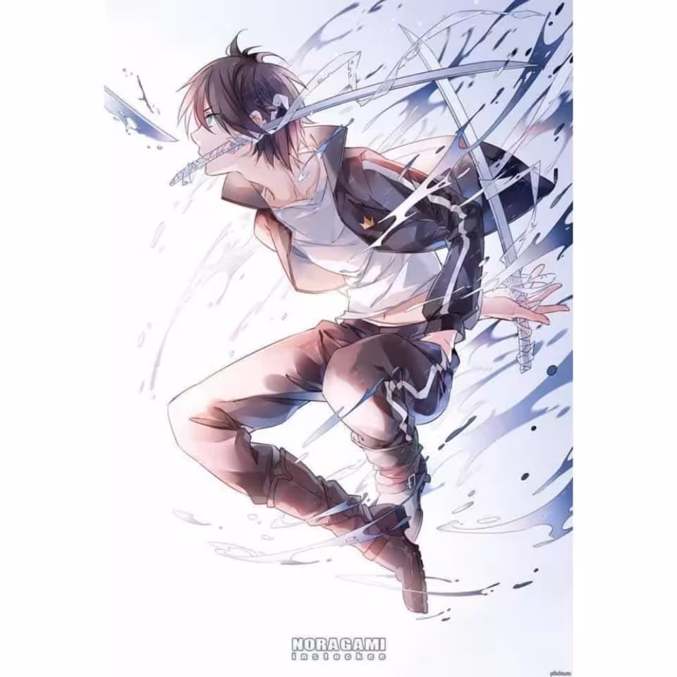 پوستر گلاسه طرح یاتو