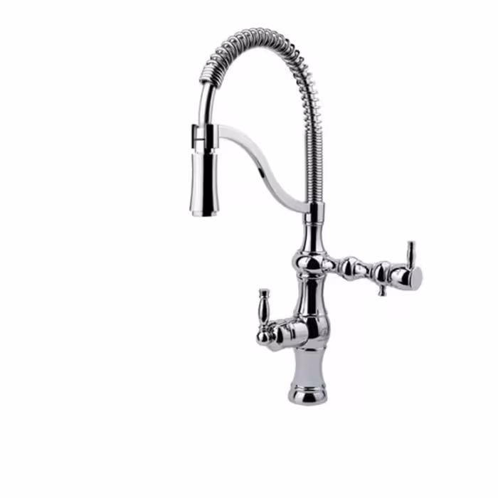 شیر ظرفشویی دو منظوره قهرمان مدل آنتیک کروم