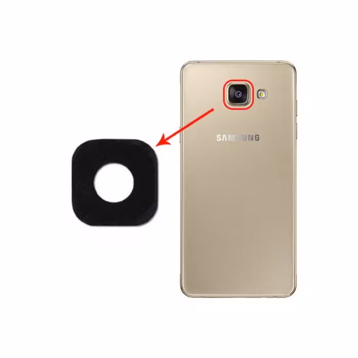 شیشه لنز دوربین سامسونگ SAMSUNG GALAXY A5 2016
