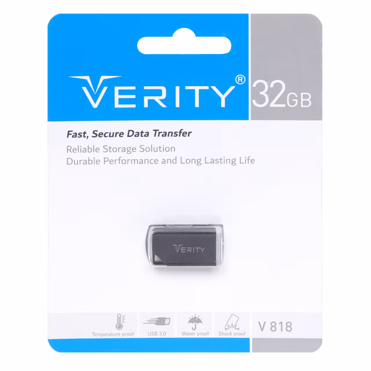 فلش مموری وریتی مدل V818 ظرفیت 32 گیگابایت USB 3.0