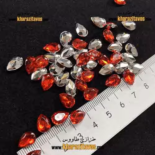 اشک پلاستیکی 7 در 10 ( قرمز ) بسته 50 عددی
