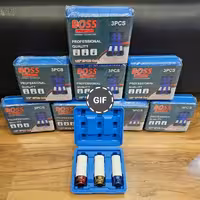 مجموعه بکس شمع 3 عددی صنعتی باس مدل bs3