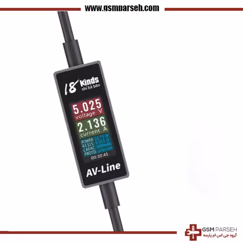 تستر شارژ USB کابل AV LINE