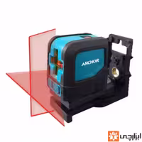 تراز لیزری دو خط با پایه و مگنت و گیره ای مدل L10R L10G آنکور